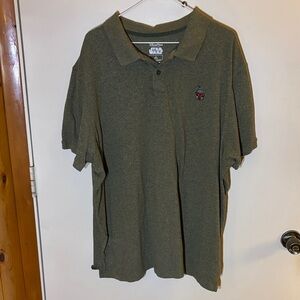 Star Wars Dark Green Polo Shirt